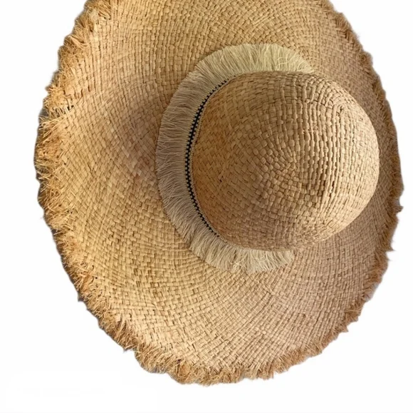 Nwt Express Straw Floppy Hat - Picture 4 of 13